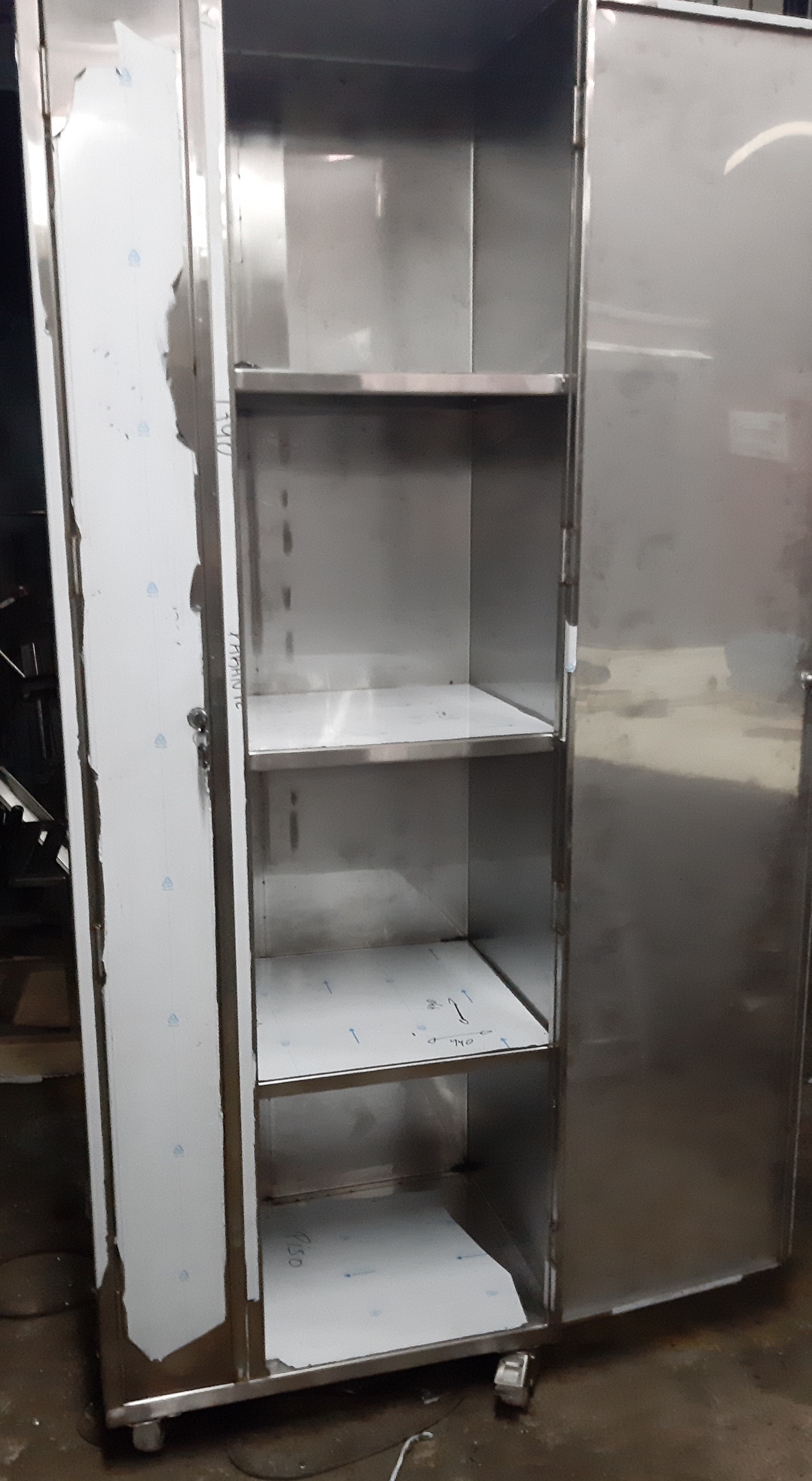 ingenieria gastronomica - Locker en acero inox.